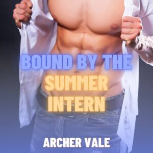 eBook cover showing a young college intern tempting his daddy boss with pervert ass worship.