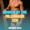 eBook cover showing a young CEO relaxing in underwear while his LGBT chastity slaves do chores.