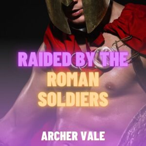 Historical book cover showing an ancient Roman soldier using oiled muscles for gay brainwashing and humiliation.