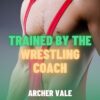 eBook story cover showing a hairy college wrestler in a tight, vintage lycra singlet.
