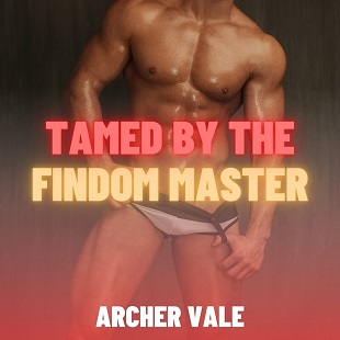Book cover showing an oiled findom jock pulling underwear low to drain gay cashfags.